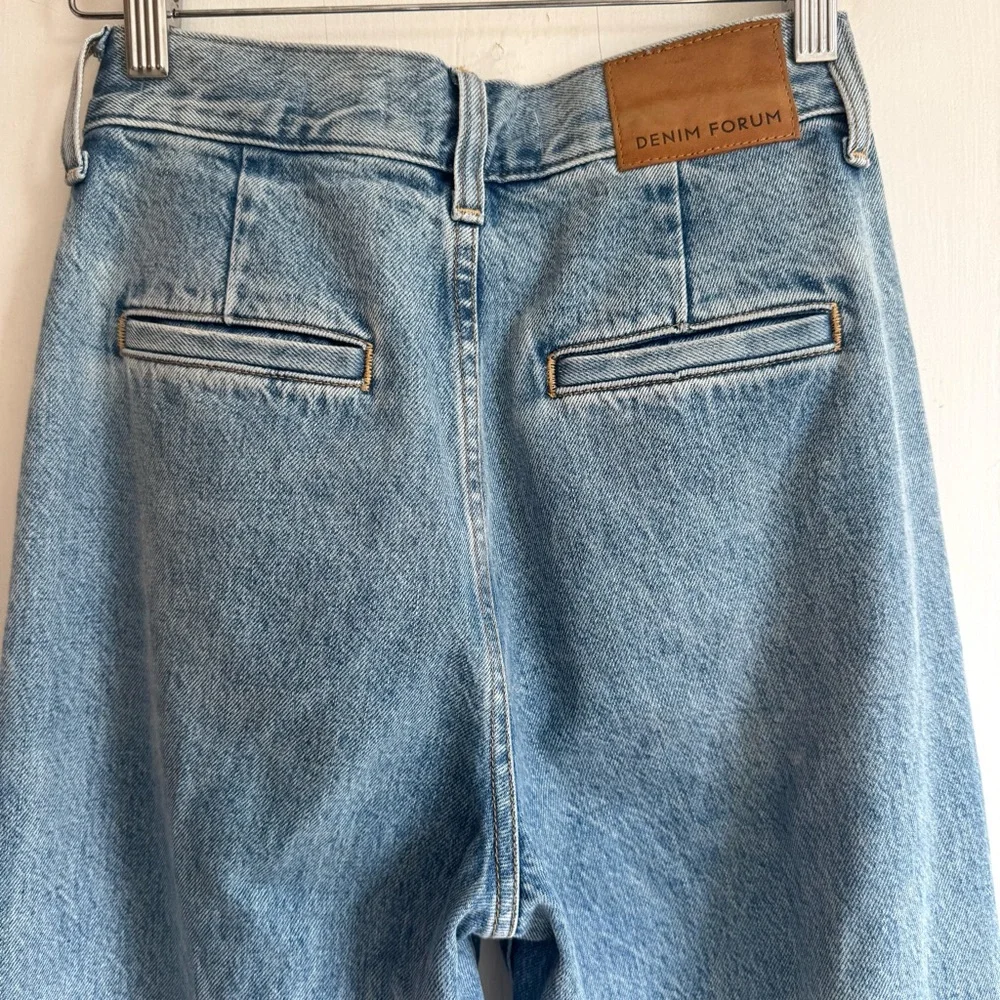 Denim Forum The Belinda Wide Leg Jeans - Picture 7 of 10